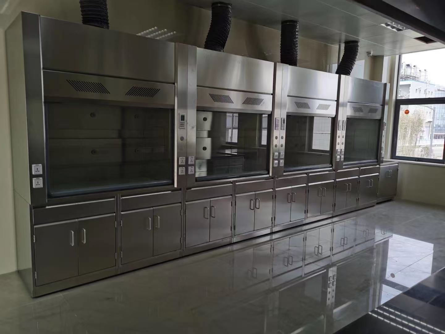 六盘水市通风柜不锈钢实验台 - 厂家
